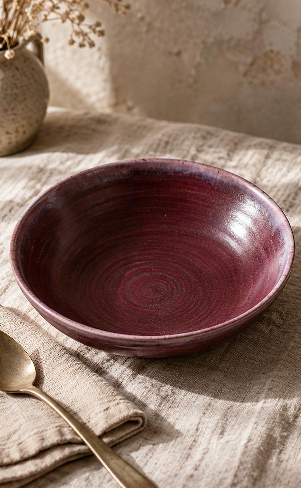 Assiette creuse « Marée » — vue d’ensemble