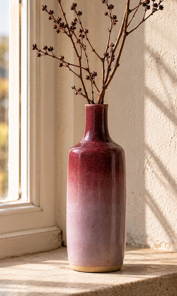 Vase bouteille « Quai » — vue d’ensemble